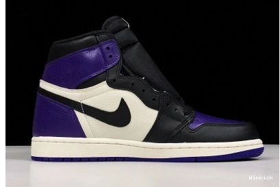 AIR 555088 RETRO - 501 1 AIR JORDAN "COURT JORDAN PURPLE" - 0714